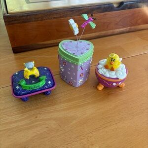 Claire's (3) Trinket Boxes